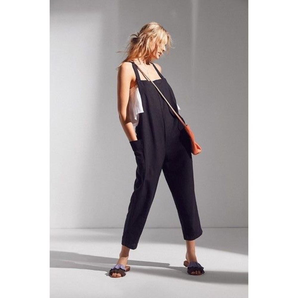 BDG black overalls jumpsuit